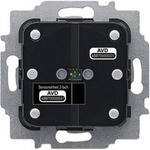 Taster vierfach mit integriertem Temperaturf&uuml;hler, Unterputz, KNX-Bussystem,