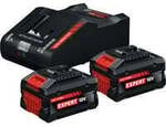 EXPERT Starter-Set 18V, 2x EXBA 18V-80 + Ladeger&auml;t EXAL18V-160