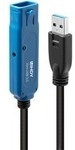 USB 3.2 Gen 1 Aktivverl&auml;ngerungskabel Pro, USB-A Stecker > USB-A Buchse