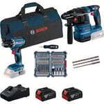18V Profi-Set Bohrhammer GBH 18V-22 + Bohrschrauber GSR 18V-45