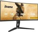 G-Master GCB3486WQSCP-B1 GOLD PHOENIX, Gaming-Monitor