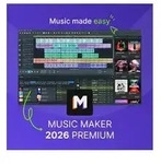 Music Maker 2026 Premium, Multimedia-Software - Deutsch
