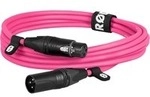 Premium XLR-Kabel XLR3M-P pink