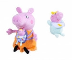 Peppa Pig - Mama Wutz mit Evie, Kuscheltier