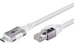 Ethernet-Kabel USB-C 3.2 Gen2 Stecker > RJ-45 Stecker, LAN-Adapter