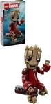 LEGO 76341, LEGO 76341 Marvel Super Heroes Groot im Ravager-Outfit,