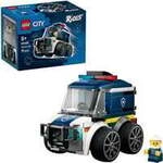 60481 City Coole Flitzer - Polizei-Truck, Konstruktionsspielzeug