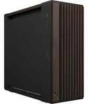 PROART PA602 WALNUT WOOD METAL PWM MODERN BLACK, Tower-Geh&auml;use