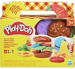 Play-Doh Burger Spielset mit Knetwerkzeugen und Spielknete, Basteln