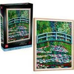31220 Art Claude Monet - Br&uuml;cke &uuml;ber einen Seerosenteich, Konstruktionsspielzeug
