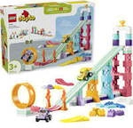 10478 DUPLO Town Kreative Sprungschanzen mit kleinen Flitzern 3-in-1-Set,