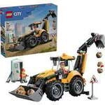 60480 City Gelber Baggerlader, Konstruktionsspielzeug