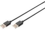 USB 2.0 Anschlusskabel USB-A (Stecker) > USB-A (Stecker)