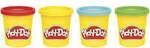 Play-Doh 4er-Pack Knete in Dosen, 4 St&uuml;ck, Kneten
