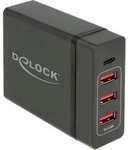 USB Ladeger&auml;t 1x USB-C PD + 3x USB-A, 60 Watt