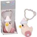 Flasche f&uuml;r Babys mit Rassel im Inneren und Clip, waschbar, Babyflasche