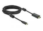 USB Adapterkabel, USB-C Stecker > HDMI 4K Stecker