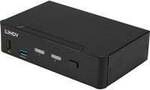 2 Port KVM Switch, DisplayPort 1.4, USB 3.0 & Audio, KVM-Switch