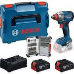 Akku-Drehschlagschrauber Set GDX 18 Volt 285 Nm mit 2 Akkus 5,0 Ah und 31-teiligem