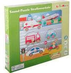 Sound Holzpuzzle Stra&szlig;enverkehr