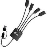 USB-C/USB-A 4 Port Kabel Hub