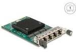 OCP 3.0 Karte zu 4 x RJ45 Gigabit LAN, LAN-Adapter