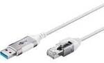 Ethernet-Adapterkabel USB-A 3.2 Gen1 > RJ-45, Slim
