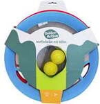 Spiel- und Wurfscheibe 2 in 1 mit B&auml;llen, Ball