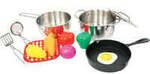 SpielMaus K&uuml;che Edelstahl Topfset, 13-teilig, Topf-Set