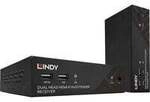 Dual Head HDMI, Cat.6, USB & RS232 Extender, KVM-Switch