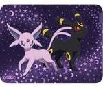 Gigantus V2 - Espeon & Umbreon Edition, Gaming-Mauspad