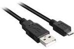 USB 2.0 Kabel, USB-A Stecker > Micro-USB Stecker