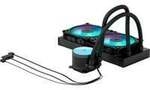 Radius 240 RGB Black, Wasserk&uuml;hlung