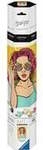 CreArt ART Collection Leinwand Edition - Lady in Pink (PopArt), Malen