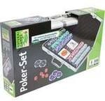 Poker-Set im Aluminiumkoffer mit 300 Chips, Kartenspiel