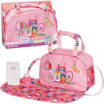 BABY born Wickeltasche pink, Spielfigur