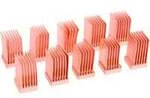 GPU RAM Copper Heatsinks 6,5x6,5mm, K&uuml;hlk&ouml;rper