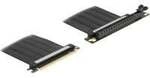 Riser Karte PCI E 4.0 x16>x16 Slot 90&deg; mit Kabel 30cm, Riser Card