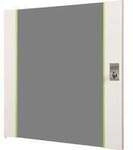Glas-Frontt&uuml;r f&uuml;r 19" 12HE Wandgeh&auml;use Unique Serie, Frontpanel
