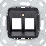 Modular Jack 3 2-fach Unterputz Tragring