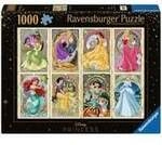 Puzzle Disney Princess - Nouveau Art Prinzessinnen