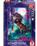 Einhorn bei Vollmond, Puzzle