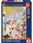 Rosina Wachtmeister: Gestreiftes K&auml;tzchen, Puzzle