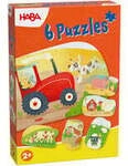 6 erste Puzzles Bauernhof