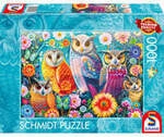 Eulen und Blumen, Puzzle