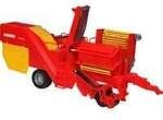 Grimme SE 75-30 Kartoffelvollernter mit 80 Kartoffelimitaten, Modellfahrzeug