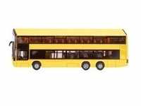 SUPER MAN Doppelstock-Linienbus, Modellfahrzeug - gelb