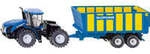 FARMER New Holland mit Silagewagen, Modellfahrzeug