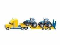 FARMER LKW mit New Holland Traktoren, Modellfahrzeug