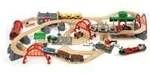World Stra&szlig;en und Schienen Bahn Set Deluxe